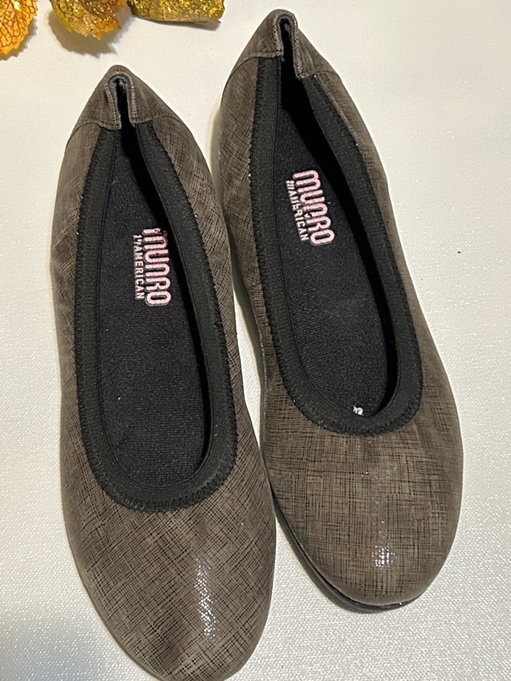 Olive Brown Ballet Flats